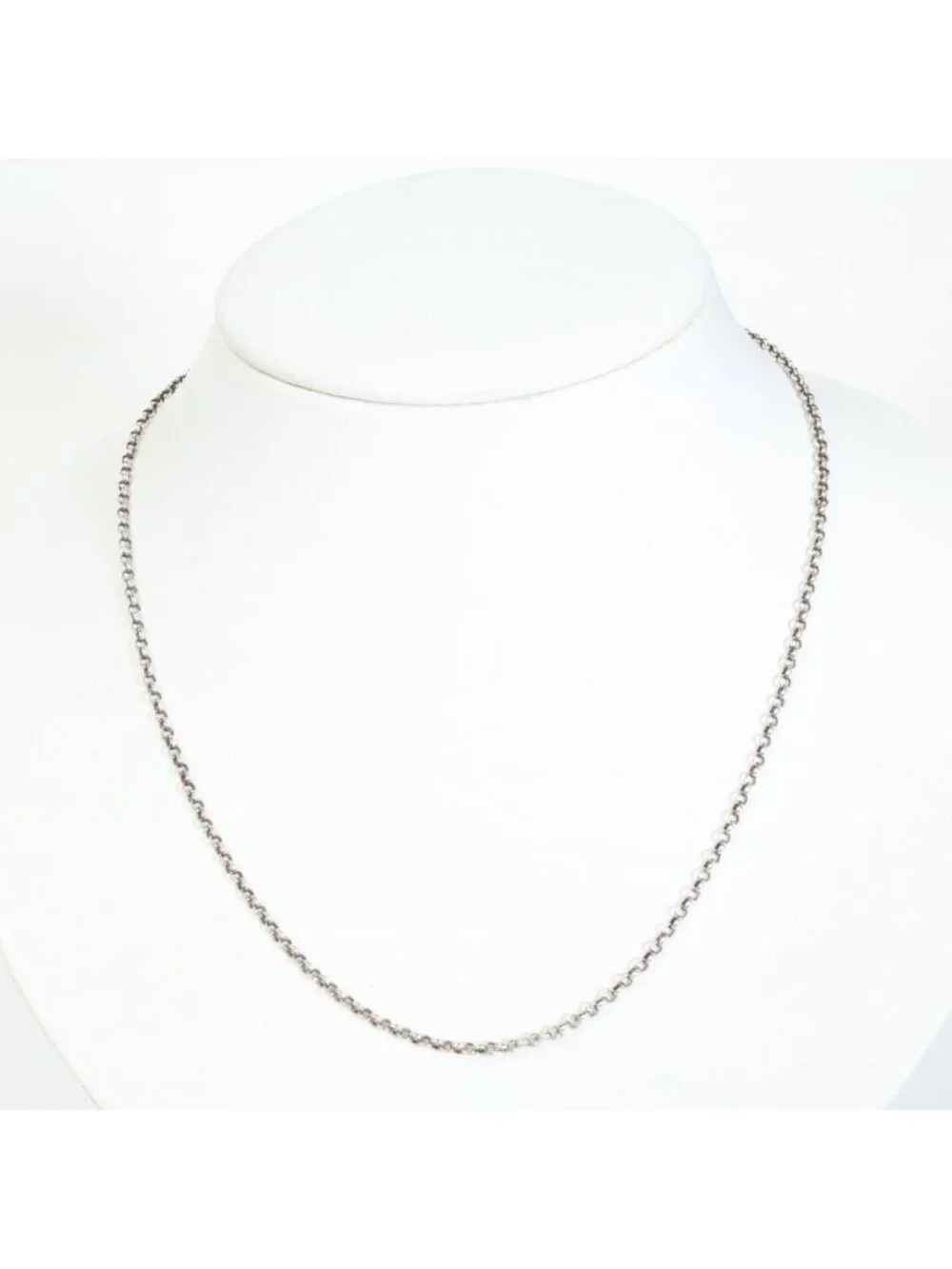 Chrome Hearts 925 18 Inch Roll Chain Necklace
